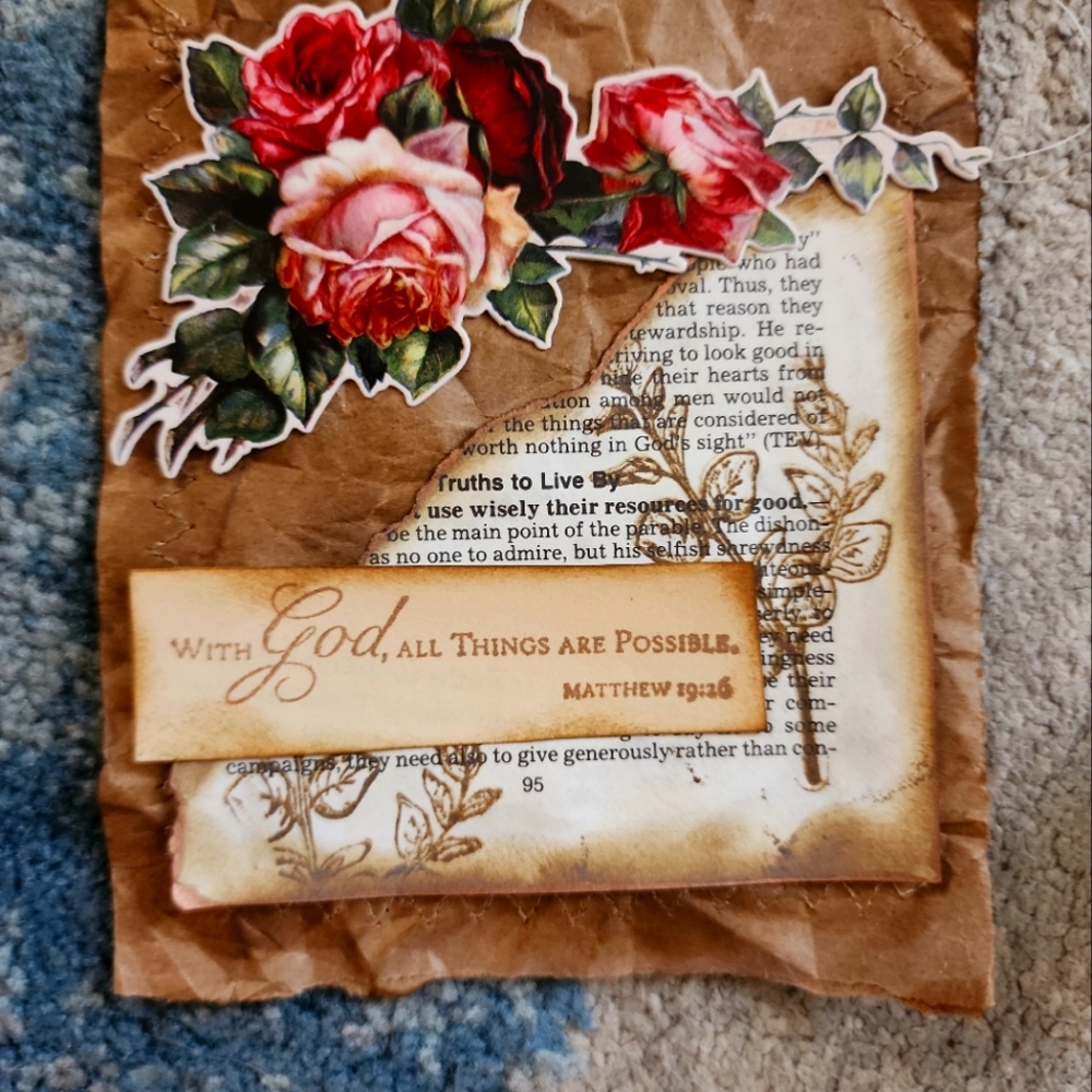 Junk journal ephemera
